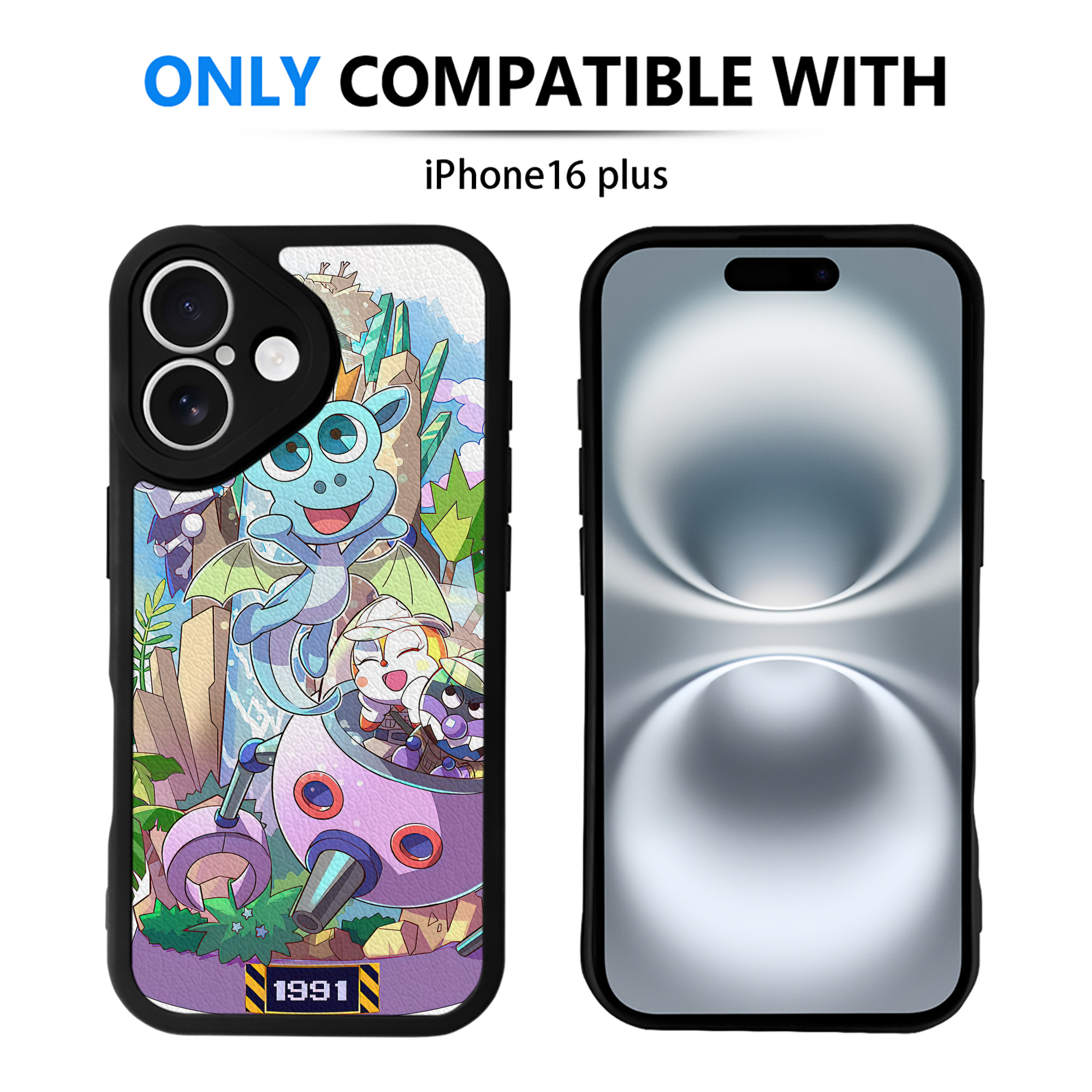 （画像用） アンパンマン Anpanman 【iPhone 16シリーズ対応】シリコンスマホケース（レザー調） 材質：シリコン